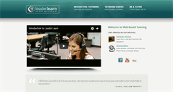 Desktop Screenshot of louderlearn.com
